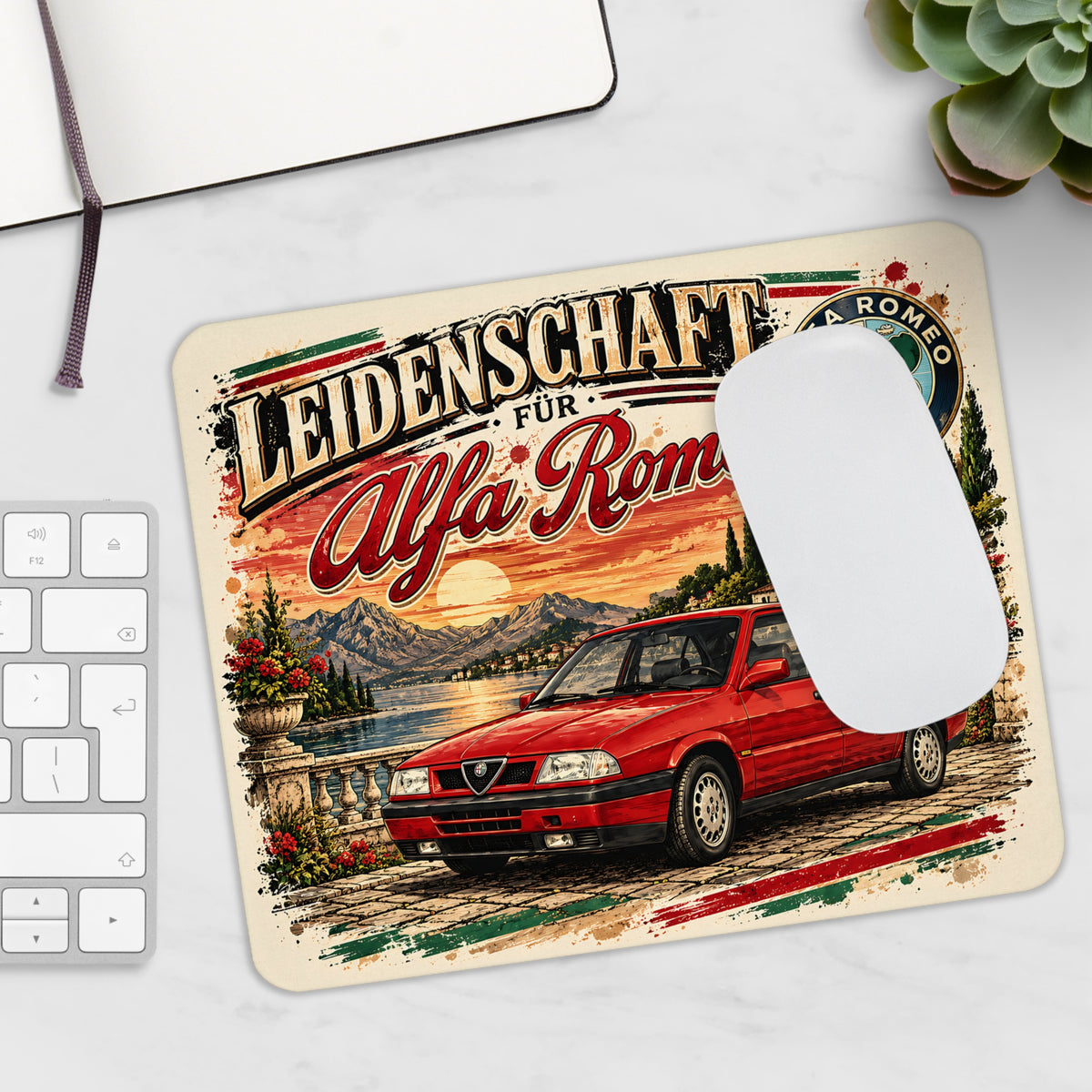 Alfa Romeo Mousepad – Leidenschaft für italienische Autos