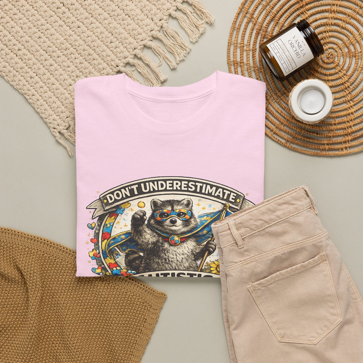 Autism Superpowers T-Shirt – „Unterschätze Autismus nicht“ Grafik-T-Shirt