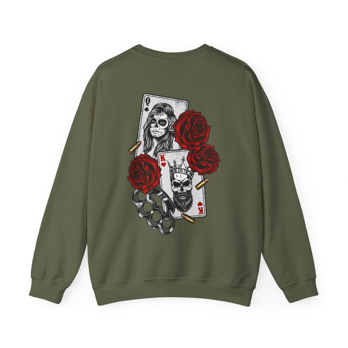 Gothic Floral Sweatshirt – Sweatshirt von Kalabula