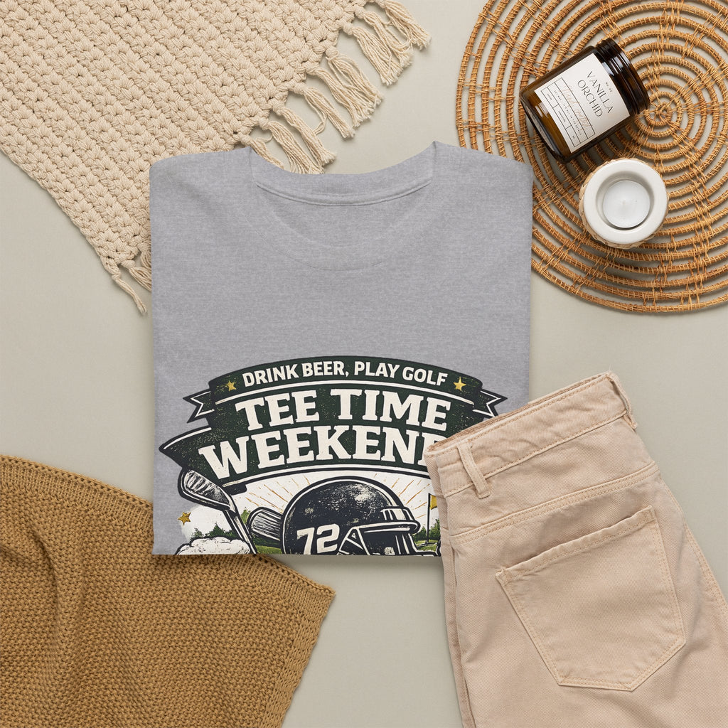 Golf & Beer T-Shirt – Lustiges Golf & T-Shirt Time Grafik-T-Shirt