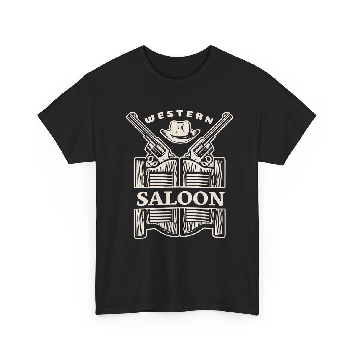 Vintage Cowboy T-Shirt – Western Saloon Retro Grafik-T-Shirt