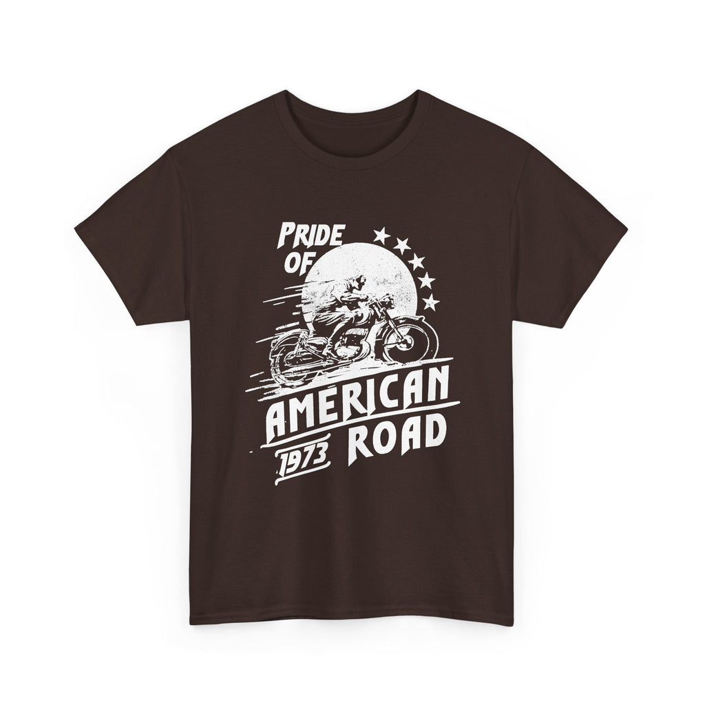 American Biker T-Shirt – American Road Vintage-Motorrad T-Shirt