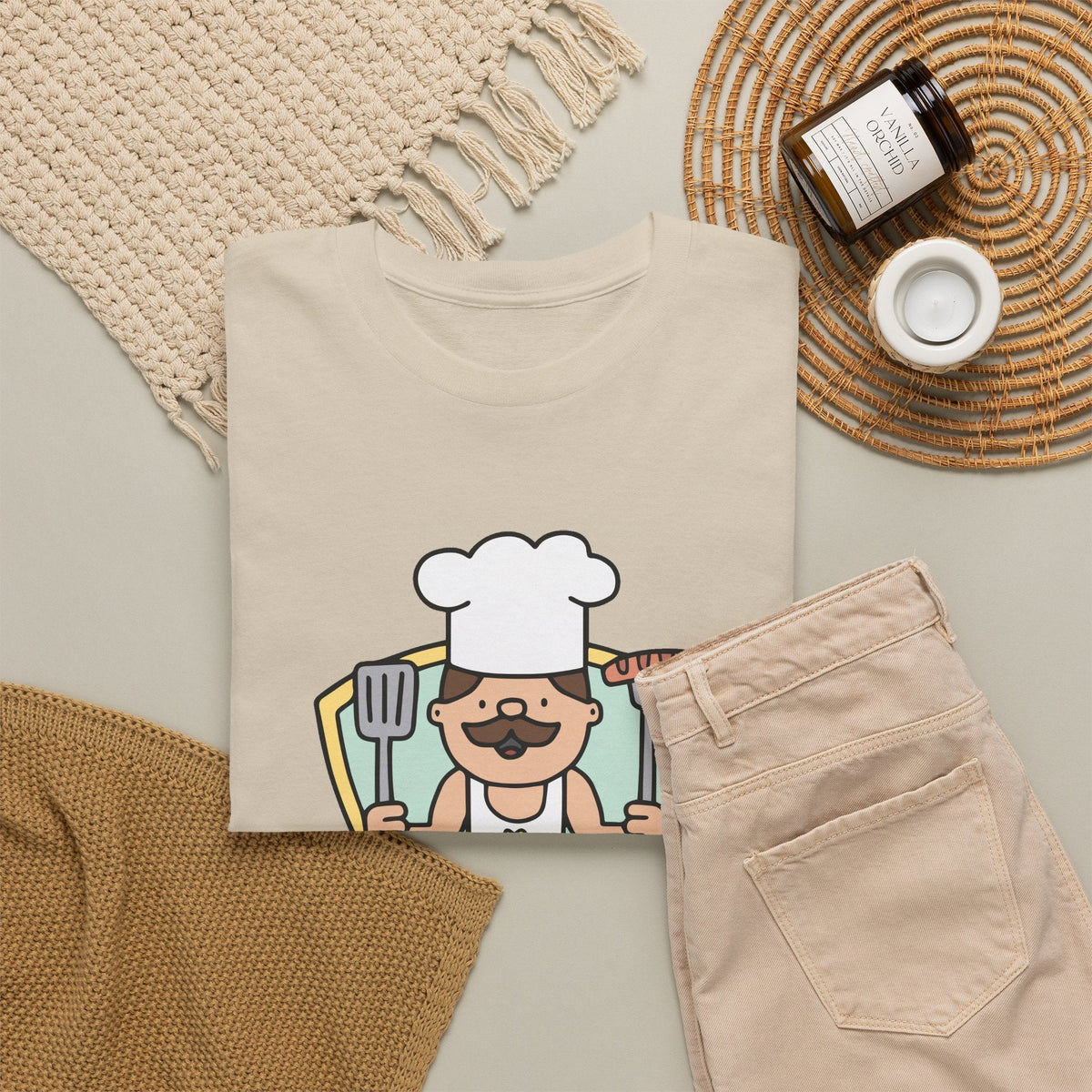 Grill Master T-Shirt – Lustiges BBQ & Grillen Grafik-T-Shirt