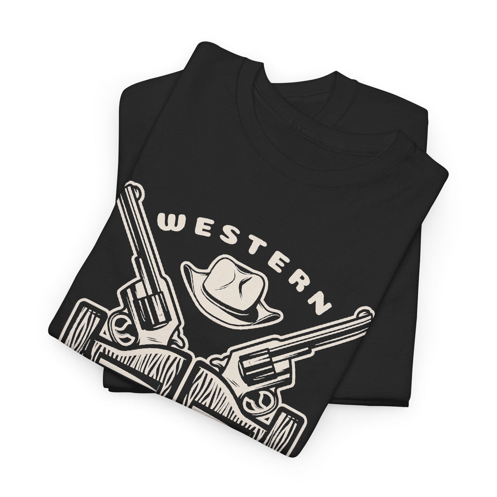 Vintage Cowboy T-Shirt – Western Saloon Retro Grafik-T-Shirt