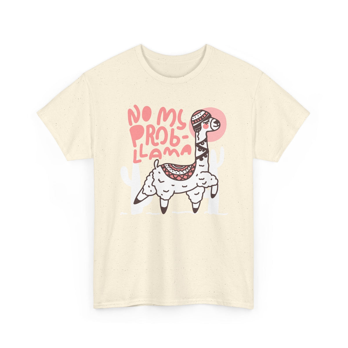 “No Prob Llama” T-Shirt – Lustiges Lama Grafik-T-Shirt