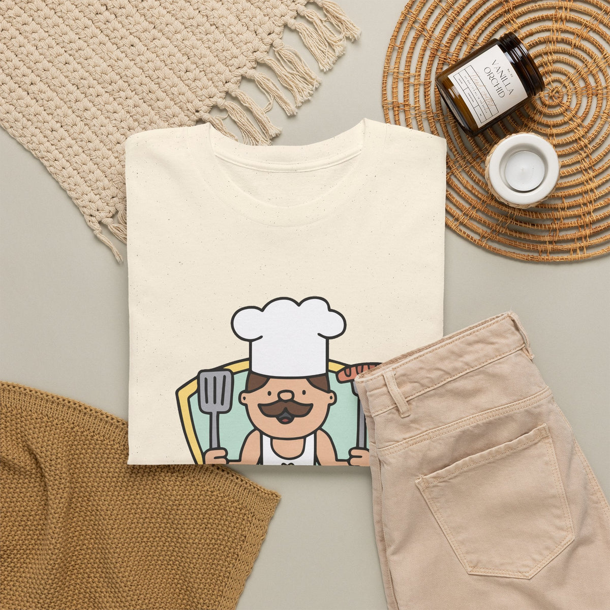 Grill Master T-Shirt – Lustiges BBQ & Grillen Grafik-T-Shirt