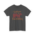 Welcome to California T-Shirt – Vintage Kalifornien-Bär Grafik-T-Shirt