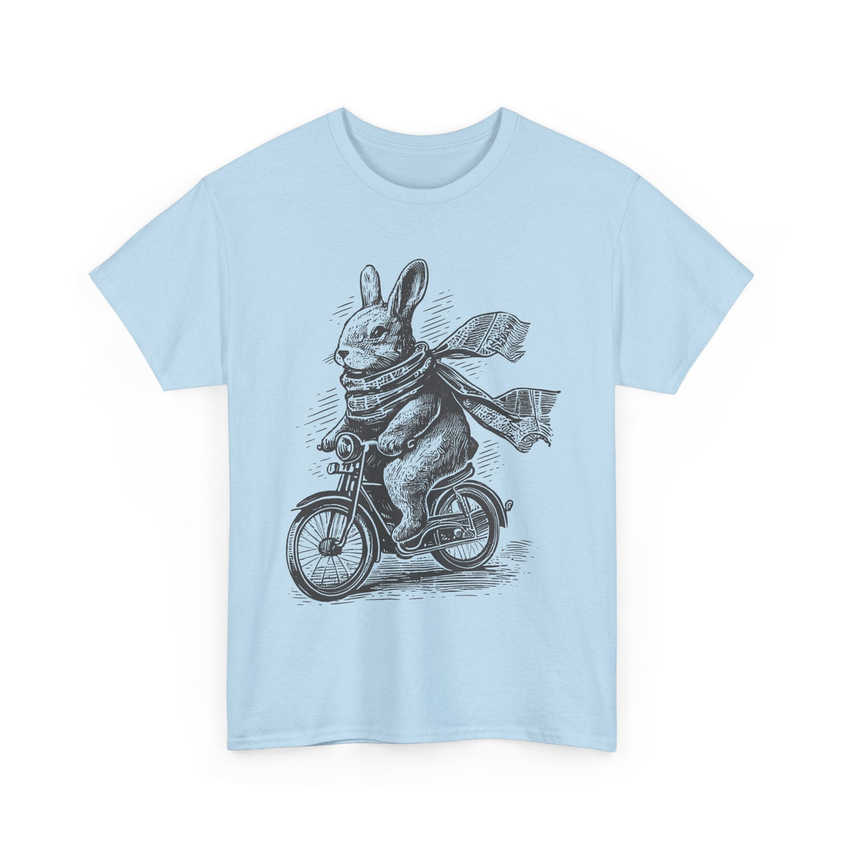 Bicycle Bunny T-Shirt – Lustiger Vintage-Hase Grafik-T-Shirt