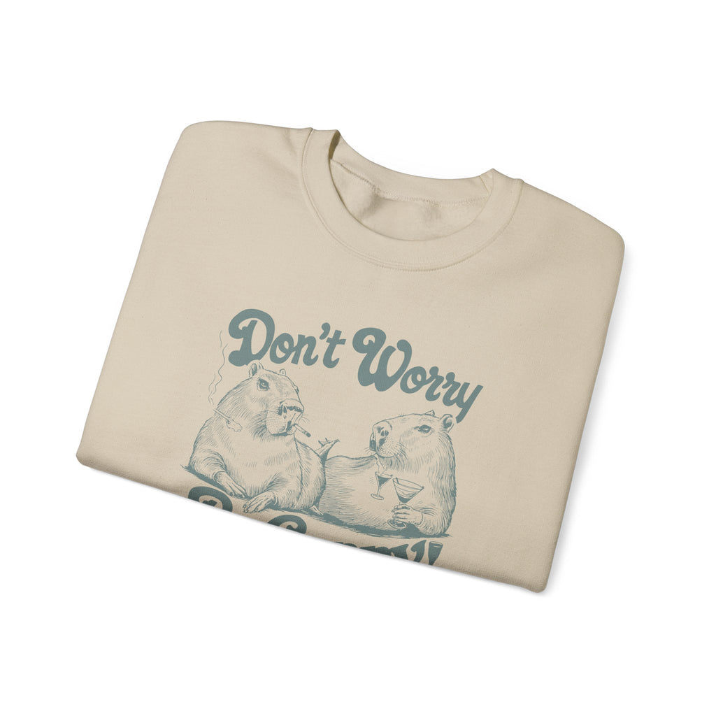 Don't Worry Be Cappy Sweatshirt – Sweatshirt von Kalabula