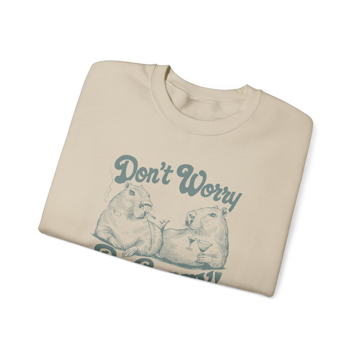 Don't Worry Be Cappy Sweatshirt – Sweatshirt von Kalabula