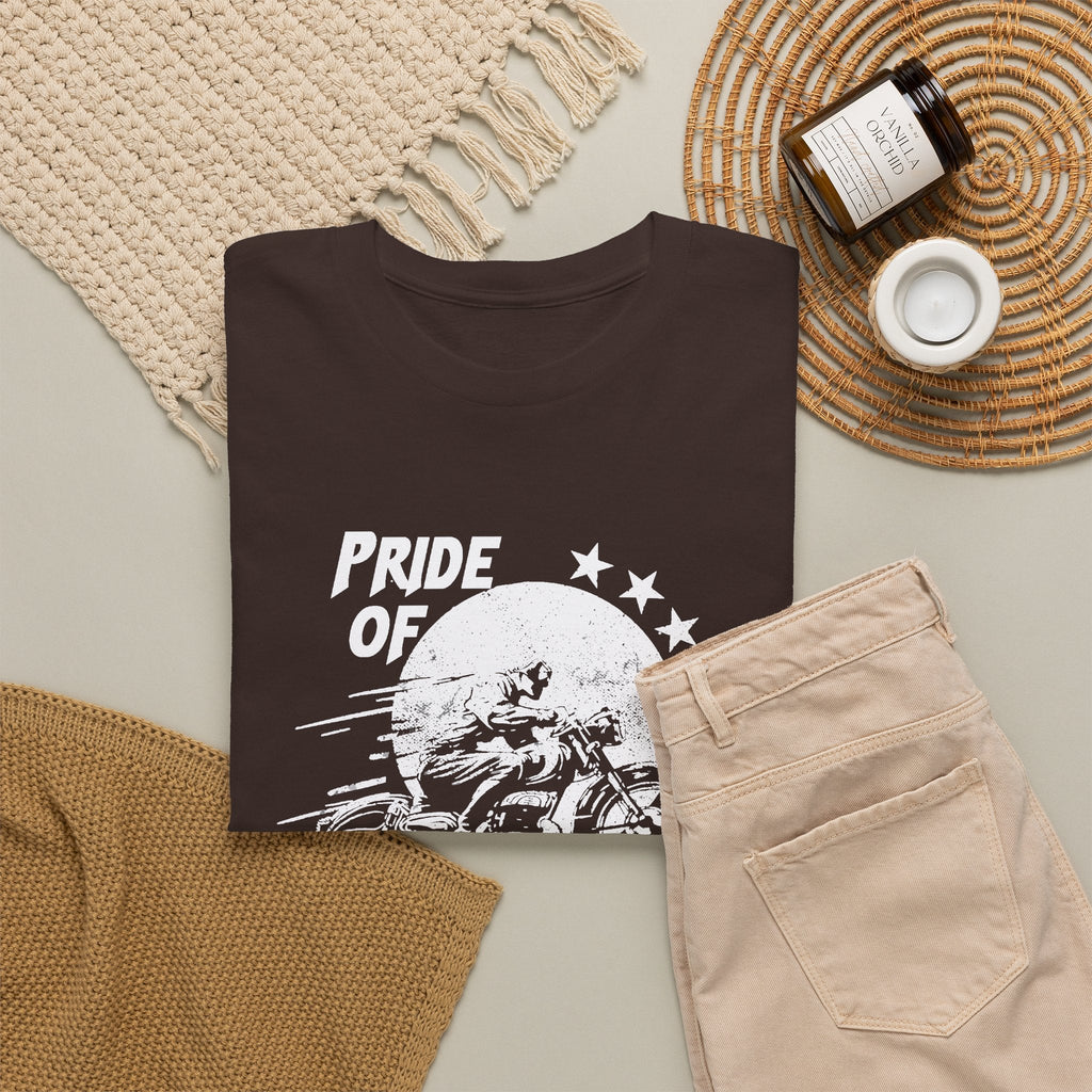 American Biker T-Shirt – American Road Vintage-Motorrad T-Shirt