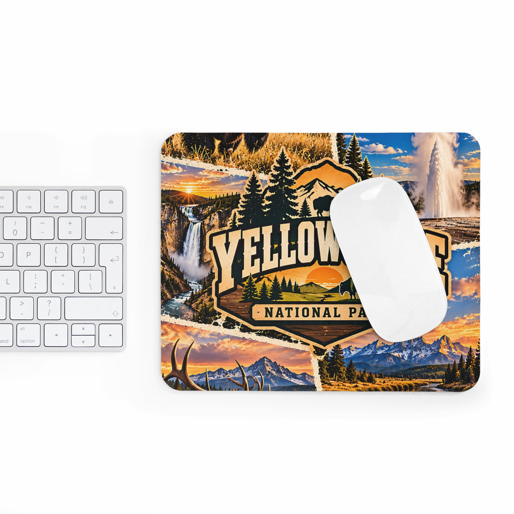 Yellowstone Mousepad – Nationalpark & Natur Design