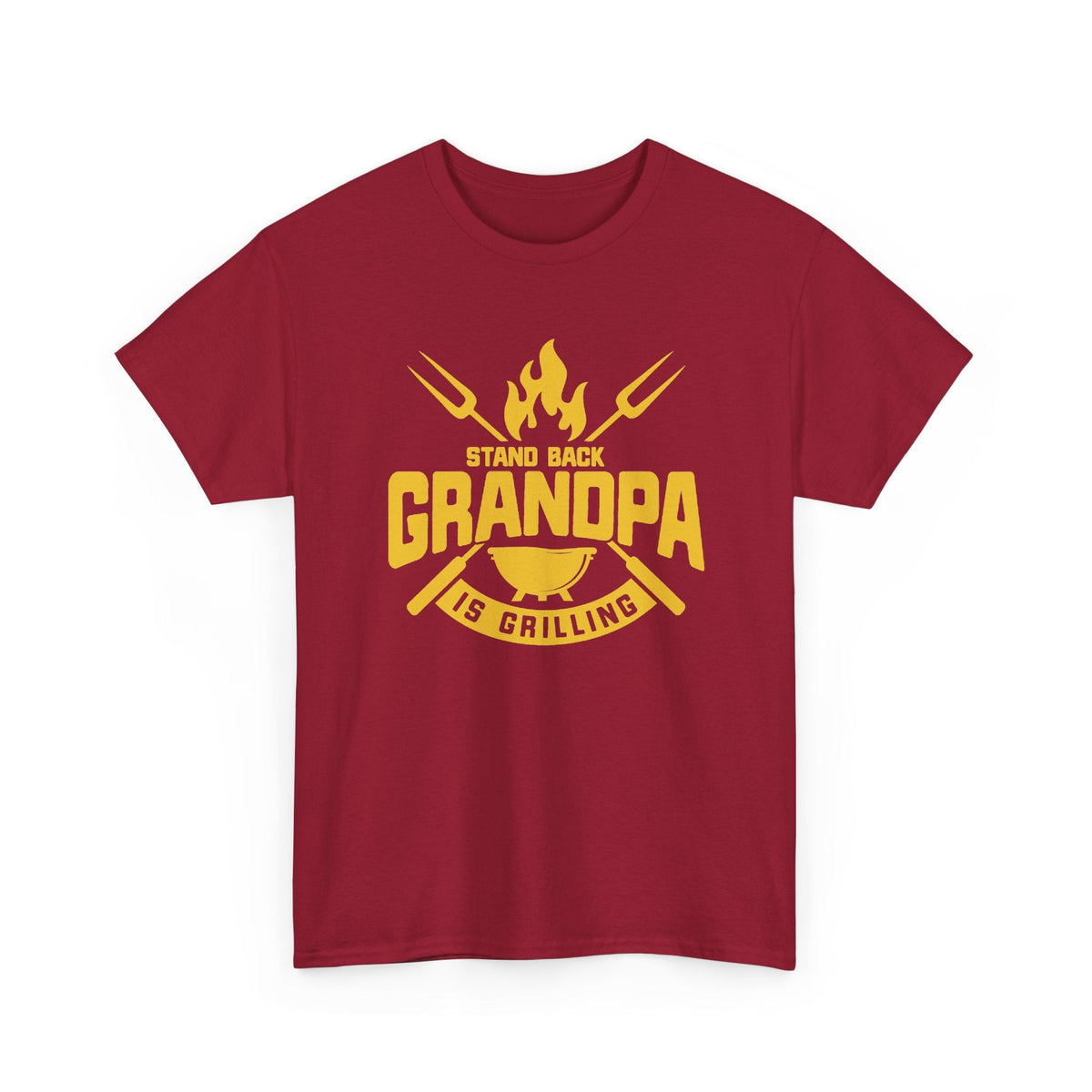 “Grandpa Is Grilling” T-Shirt – Lustiges BBQ & Grillen Grafik-T-Shirt
