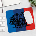 Racing Team Mousepad – Motorsport Design in Blau & Rot
