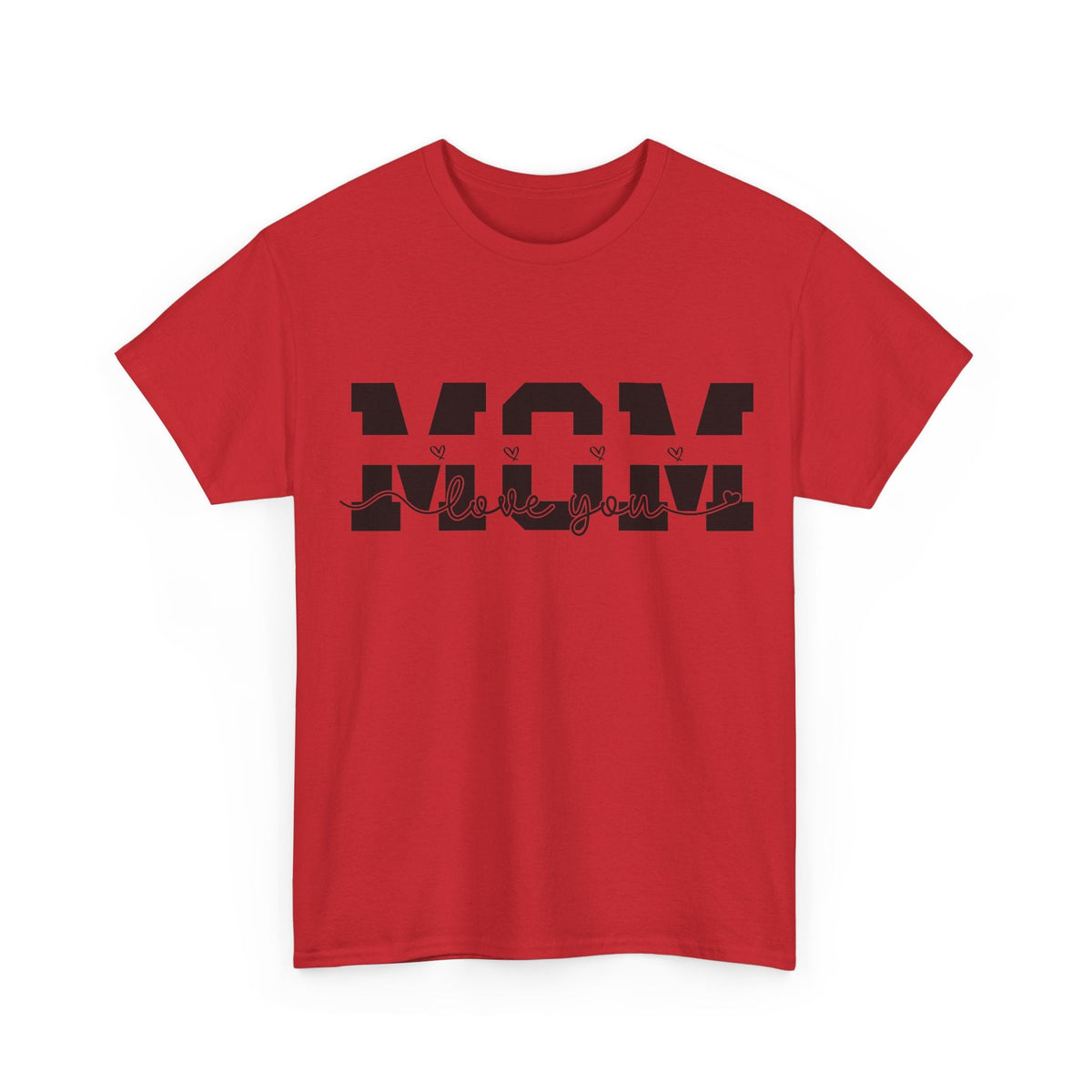 “Mom, I Love You” T-Shirt – Minimalistisches Muttertagsgeschenk T-Shirt