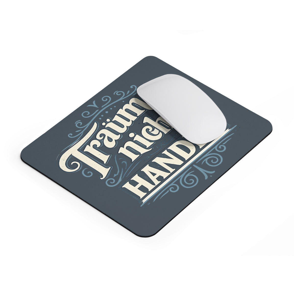 Träume nicht. Handle. Mousepad – Motivations-Spruch – Mousepad von Kalabula, 23,2 × 19,4 cm