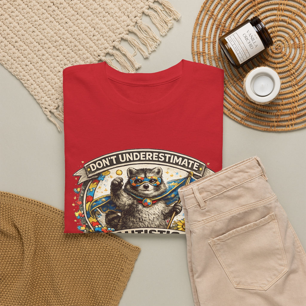 Autism Superpowers T-Shirt – „Unterschätze Autismus nicht“ Grafik-T-Shirt