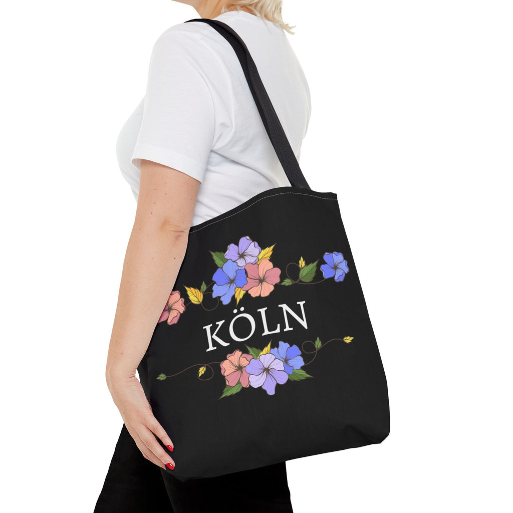 Köln Stofftasche – Florales City Design