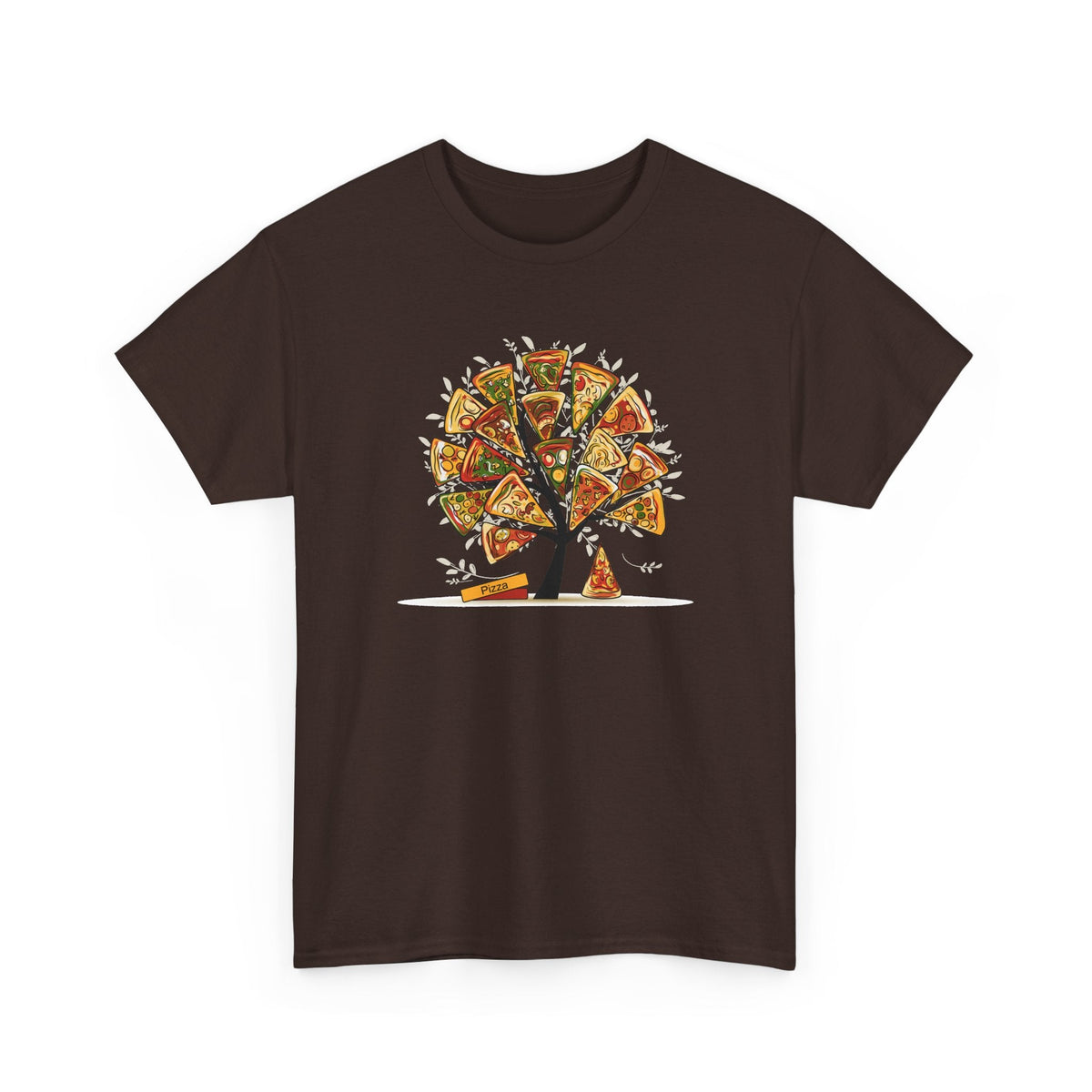 Pizza Tree T-Shirt – Lustiger Pizza-Fan Grafik-T-Shirt