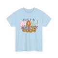 “Blessed to Be Called Mom” T-Shirt – Blumen & Mama Grafik-T-Shirt