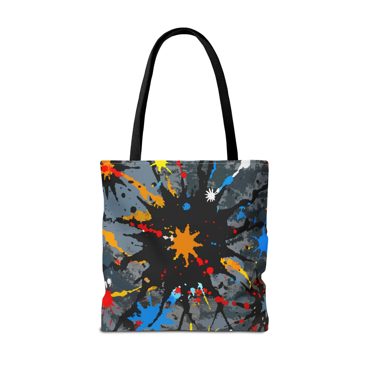 Abstrakte Kunst Stofftasche – Color Splash Design