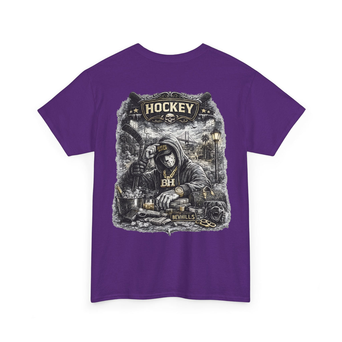 Hockey Streetwear T-Shirt – Urban Oversized Grafik-T-Shirt