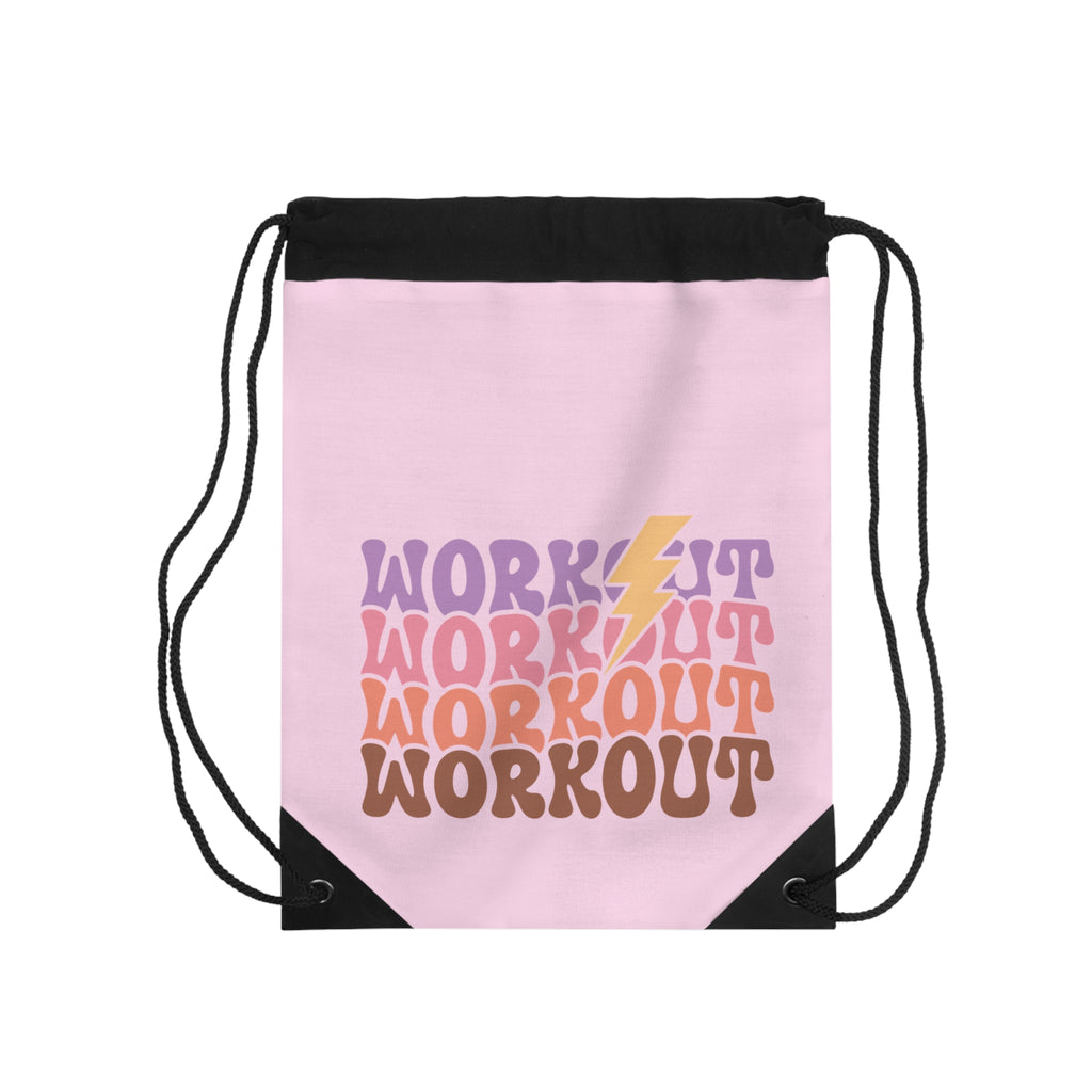 Fitness Turnbeutel – Retro-Sportmotiv von Kalabula